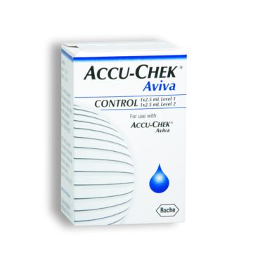 Roche ACCU-CHEK Aviva 2 Level Glucose Control Solution