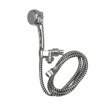 Chrome Shower Head Spray Massager with 84 Inch Hose