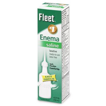 Fleet Enema Ready-to-Use Saline Laxative | 4.5 ounce