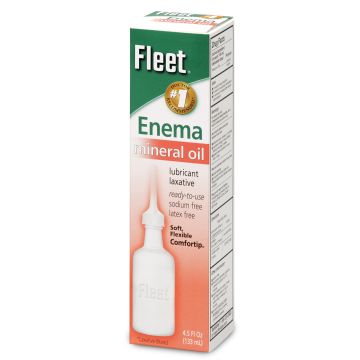 Fleet Enema Mineral Oil Lubricant Laxative