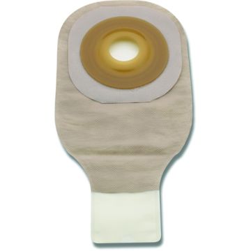 Hollister Premier One Piece Drainable Ostomy Pouch with Convex Flextend Barrier and Clamp Closure