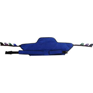 Blue-colored Invacare Standing Sling.