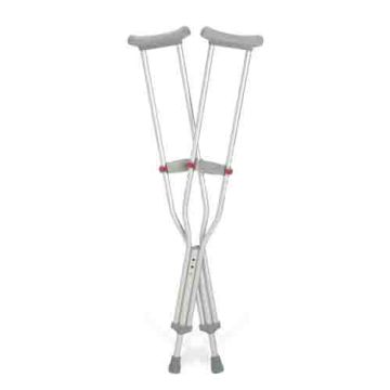 Medline Red Dot Aluminum Crutches