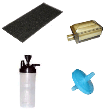 Mark 5 Nuvo Lite Oxygen Concentrator Replacement Parts, Filters, Accessories