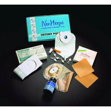 NuHope Drainable Adult Trim-to-fit Post-Op Pouch with Barrier