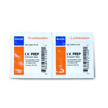 IV Prep Antiseptic Wipes by Smith &amp; Nephew
