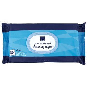ABENA Pre-Moistened Cleansing Wipes