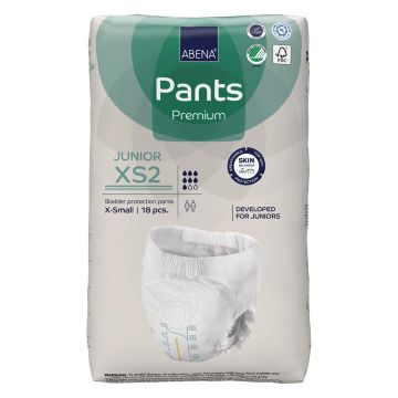 Abena Pants Junior XS2 Bladder Protection Pads 