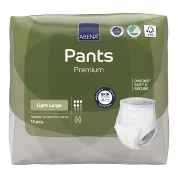 ABENA Pants L0 are now ABENA Pants Light Large. New packaging and name.