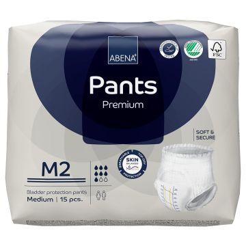 ABENA Pants M2 Pull-On Underwear and packaging