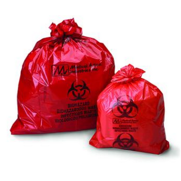Biohazard Waste Bag 23 x 23 Inch