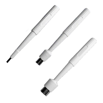 Acuderm Biopsy Tool in 2 mm, 7 mm, and 10 mm 