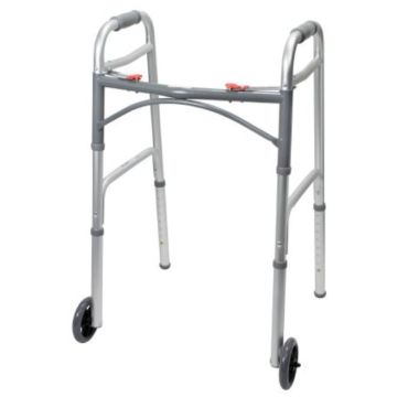 McKesson Folding Walker, Adjustable Height, 146-10210-4
