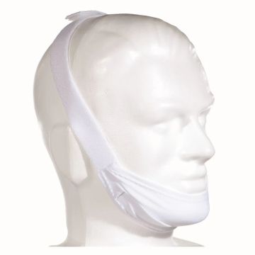 Regular Chin Strap, White