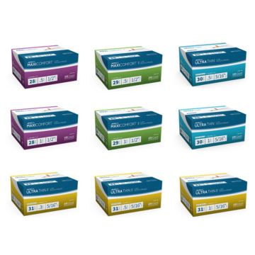 AIMSCO Insulin Syringes - Ultra-Thin & MaxiComfort