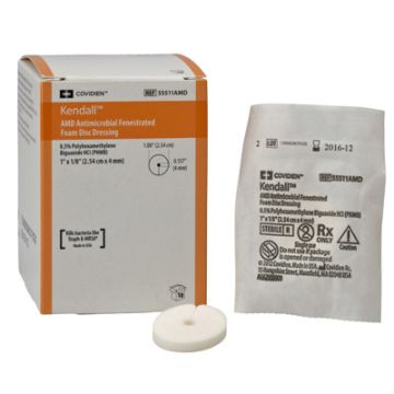 Kendall AMD Antimicrobial Foam Discs