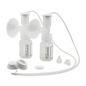 Ameda Dual HygieniKit Milk Collection System
