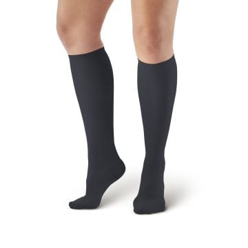 Ames Walker 113 Closed Toe 15-20 mmHg Women's Cotton Trouser Knee High Compression Socks
