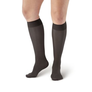AW Style 76 Closed Toe 8-15 mmHg Soft Sheer, Knee Highs