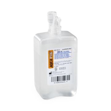 AquaPak Bubble Prefilled Humidifier with 650 mL Sterile Water, Snap-Off Trigger Design