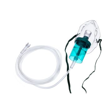 Elongated  Up-Draft Nebulizer Mask