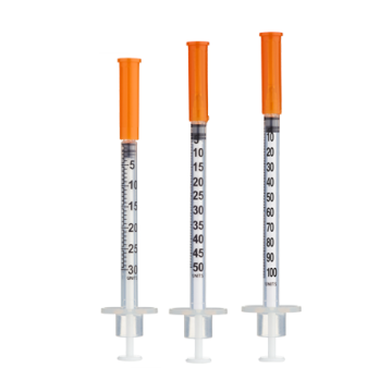 TechLITE 31G Insulin Syringes - 6mm & 8mm Needle Lengths