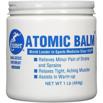 The front of the Atomic Balm jar