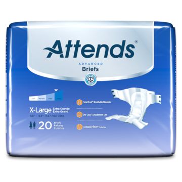 Attends Advanced Briefs - Super Absorbency