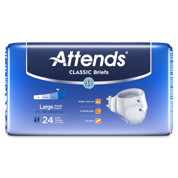 Attends Classic Briefs - Heavy Absorbency
