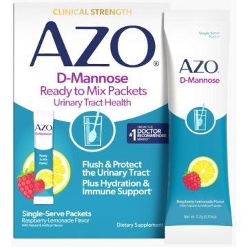 AZO D-Mannose Urinary Tract Health Ready to Mix Packets