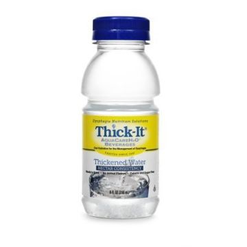 Thickened Water - Nectar Consistency, 8 oz Bottle