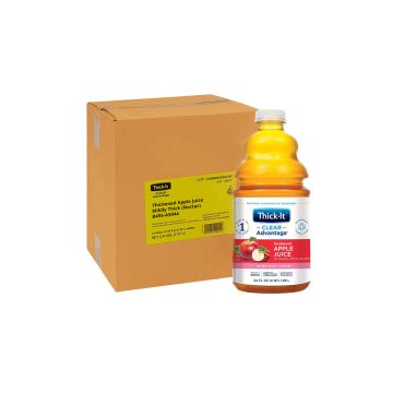 Thickened Apple Juice - Nectar Consistency, 64 oz Bottle