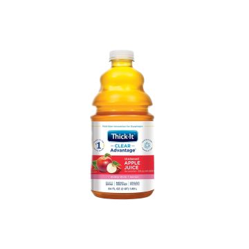 Thickened Apple Juice - Nectar Consistency, 64 oz Bottle
