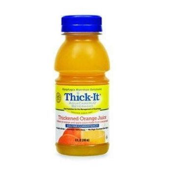 Thickened Orange Juice - Nectar Consistency, 8 oz Bottle