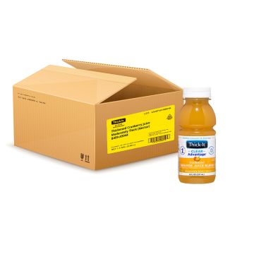 Thickened Orange Juice - Honey Consistency, 8 oz Bottle