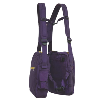BackTPack Bag in the purple color