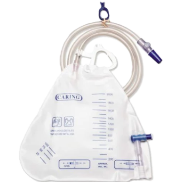 2,000 mL, Anti-Reflux Valve with Slide-Tap