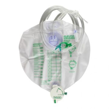 Capacity 2000cc, Anti-Reflux Valve, Safety-Flow Outlet Device
