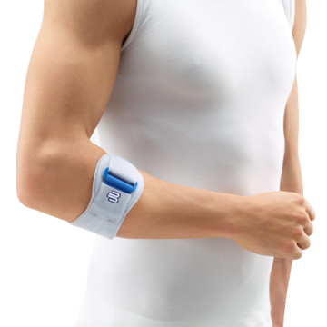EpiPoint Elbow Strap in use