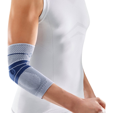 EpiTrain Elbow Brace in use