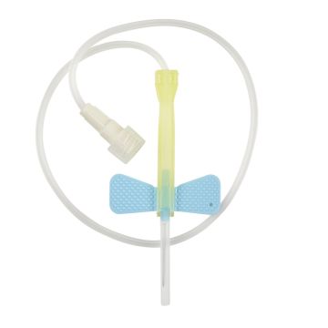 Case of Light Blue 23 Gauge without Luer Adapter