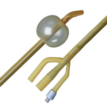 BD Lubricath 3-Way Hematuria Foley Catheter 22 Fr, 30cc Balloon