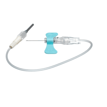 23 Gauge x 3/4 Inch Needle with Luer Adapter, 7 Inch Tubing