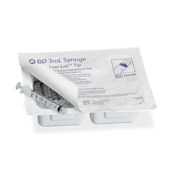 3 mL, Luer Slip Tip without Safety - Tray of 25