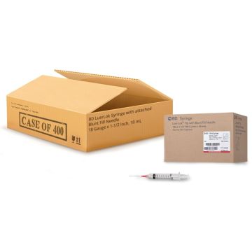18 Gauge x 1-1/2 Inch, 10 mL - Case of 400