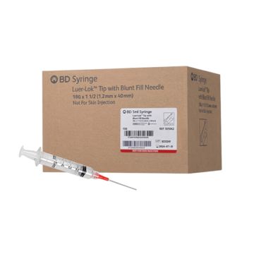 18 Gauge x 1-1/2 Inch, 5 mL - Box of 100