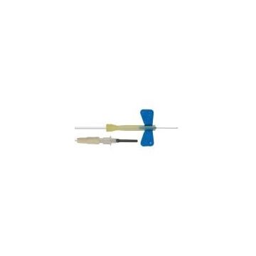 w/Luer Adapter, Royal Blue 25 Gauge, 12 Inch Tubing