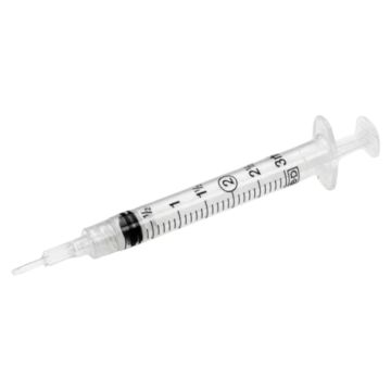 BD 5 mL Syringe with Blunt Plastic Cannula - 3 mL, 5 mL
