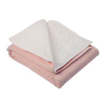 34 x 36 Inch, Pink Backsheet, IBEX Cotton/Polyester Topsheet - Heavy Absorbency 