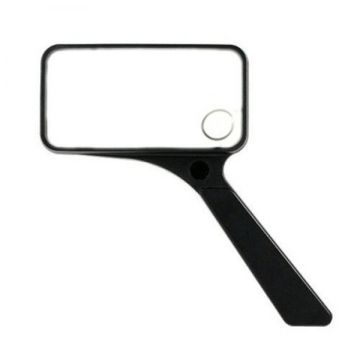 Rectangular 2x Magnifier w/ 6x Bifocal